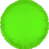 Rund Folieballong Neongrön