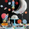 Rymden Folieballong Happy Birthday Outer Space