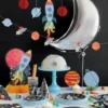 Rymden Plastduk Outer Space