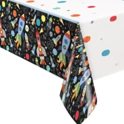 Rymden Plastduk Outer Space