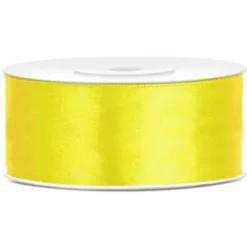 Satinband Gul 25 mm