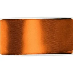 Satinband Rostorange 25 mm