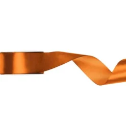 Satinband Rostorange 25 mm