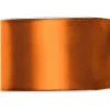 Satinband Rostorange 50 mm