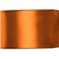 Satinband Rostorange 50 mm