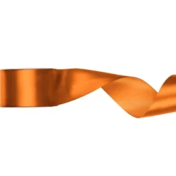 Satinband Rostorange 50 mm