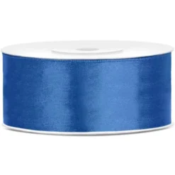 Satinband Royal Blå 25 mm