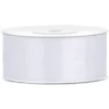 Satinband Vit 25 mm