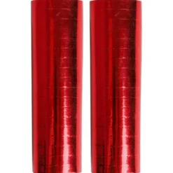Serpentiner Metallic Röd 2-pack