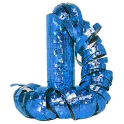 Serpentin Metallic Prisma Blå