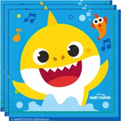 Servetter Baby Shark Party