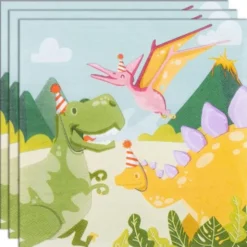 Servetter Dinosaurier 20-pack