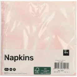 Servetter Marble Pink