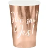 She Said Yes Muggar Roséguld