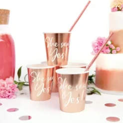 She Said Yes Muggar Roséguld