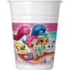 Shimmer och Shine Glitter Friends Plastmuggar