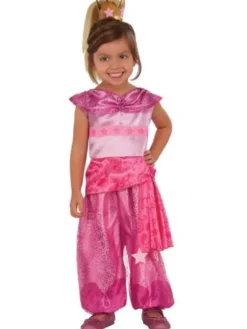 Shimmer och Shine Leah Dräkt Barn (2-3 år (92-98 cl))