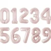 Sifferballong Babyrosa 86 cm (Siffra 0)