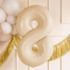 Sifferballong Beige (Siffra 0)