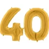 Sifferballong 40 Guld