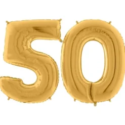 Sifferballong 50 Guld