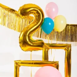 Sifferballong Guld 2 86 cm (Siffra 2)