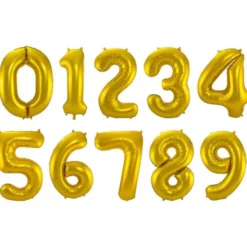 Sifferballong Guld 2 86 cm (Siffra 2)
