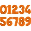 Sifferballong Orange Matt (Siffra 0)