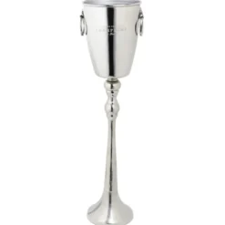 Silver Flaskkylare Stål 80 cm