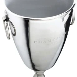 Silver Flaskkylare Stål 80 cm