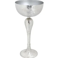 Silver Flaskkylare Stål 62 cm