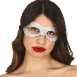 Silver Glitter Ögonmask