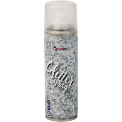 Silver Glitter Hårspray