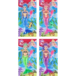Sjöjungfru Docka med Tillbehör 20 cm 3-pack