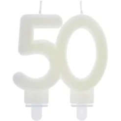 Självlysande Sifferljus 50 År