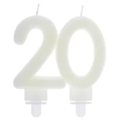 Självlysande Sifferljus 20 År