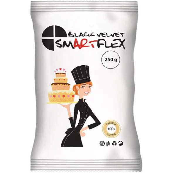 SmartFlex Sockerpasta Svart 250 gram