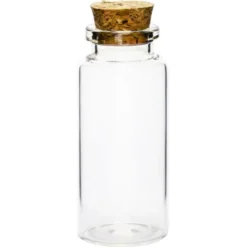 Små Glasflaskor med Kork