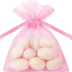 Små Organzapåsar Rosa