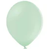 Små Pastell Pistagegröna Latexballonger 100-pack