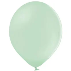 Små Pastell Pistagegröna Latexballonger 100-pack