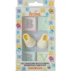 Sockerdekorationer Baby Shower Färgmix 6-pack