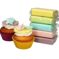 Sockerpasta Pastellfärger 5-pack