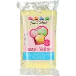 Sockerpasta Pastel Yellow 250 g