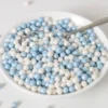 Sockerpärlor Blå/Vit