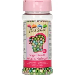 Sockerpärlor Metallic Harlequin