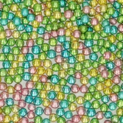 Sockerpärlor Metallic Harlequin
