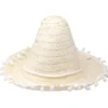 Sombrerohatt Beige 33 cm