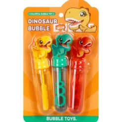 Såpbubblor Dinosaurie 3x35 ml 14 cm 3-pack