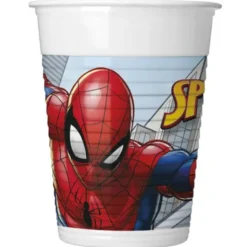Spiderman Plastmuggar 8-pack